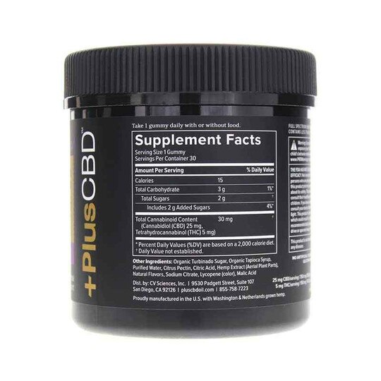 Reserve CBD Gummies 25 Mg Extra, PCBD